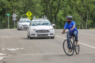 Autonomous Vehicle Testing at Mcity